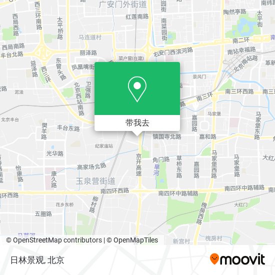 日林景观地图