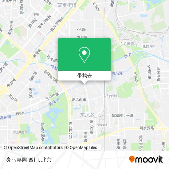 亮马嘉园-西门地图