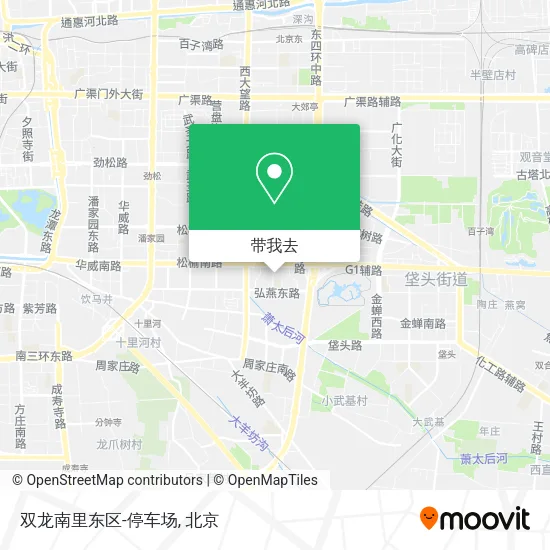 双龙南里东区-停车场地图