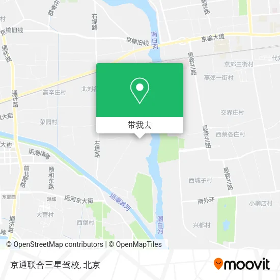 京通联合三星驾校地图