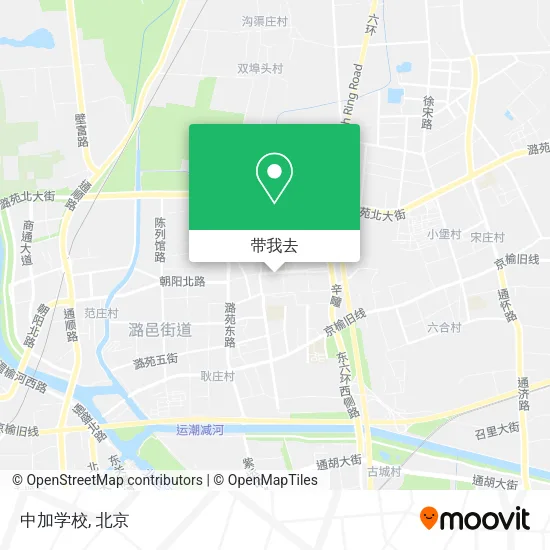 中加学校地图