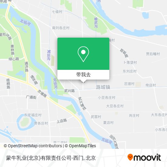 蒙牛乳业(北京)有限责任公司-西门地图