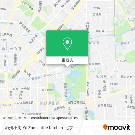 渝州小厨 Yu Zhou Little Kitchen地图