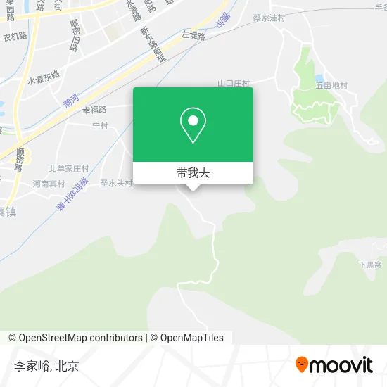 李家峪地图