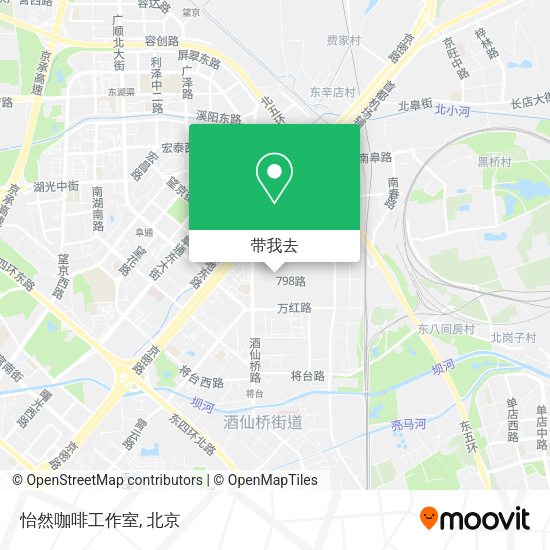 怡然咖啡工作室地图