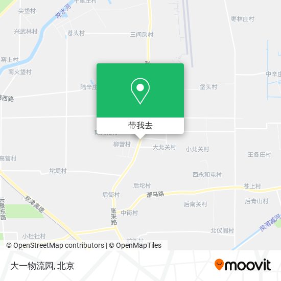 大一物流园地图