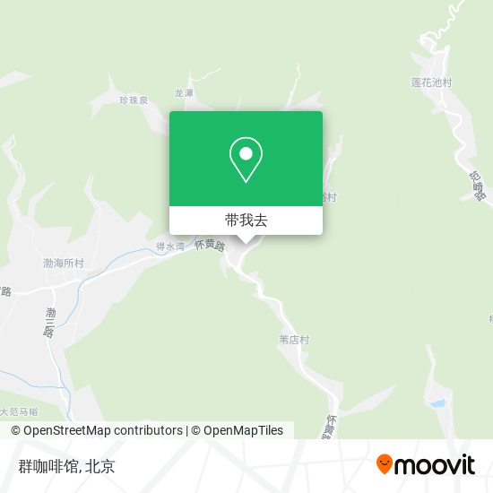 群咖啡馆地图