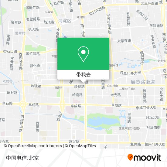 中国电信地图