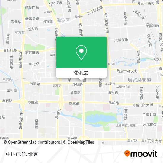 中国电信地图