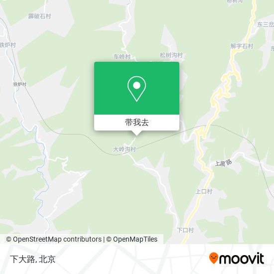 下大路地图