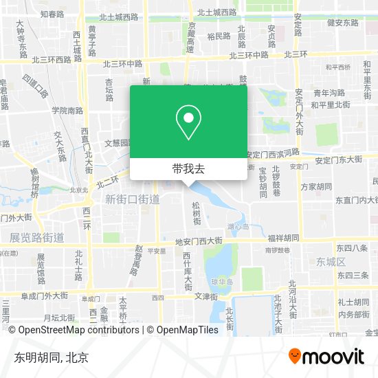 东明胡同地图