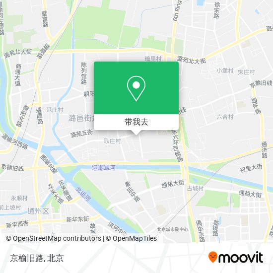 京榆旧路地图