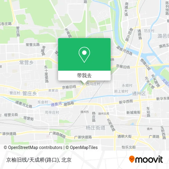 京榆旧线/天成桥(路口)地图
