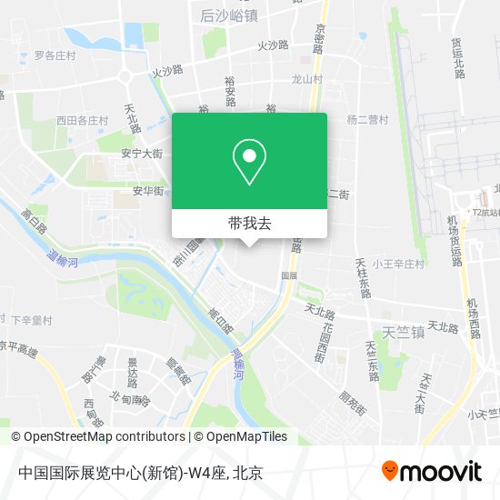 中国国际展览中心(新馆)-W4座地图