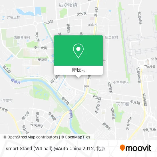 smart Stand (W4 hall) @Auto China 2012地图