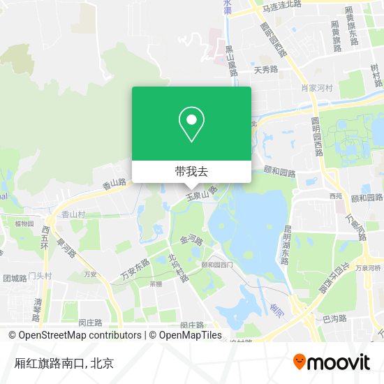 厢红旗路南口地图