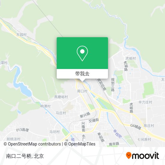 南口二号桥地图