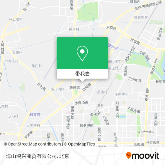 海山鸿兴商贸有限公司地图