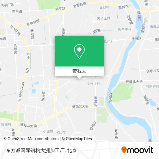 东方诚国际钢构大洲加工厂地图