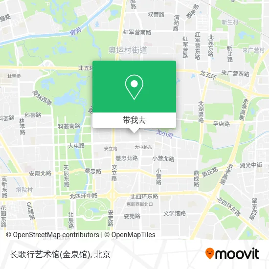长歌行艺术馆(金泉馆)地图