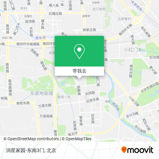 润星家园-东南3门地图