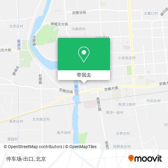 停车场-出口地图