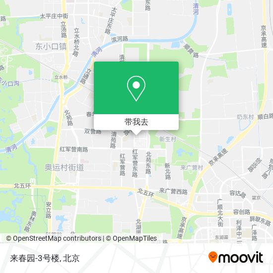 来春园-3号楼地图