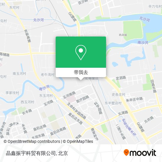 晶鑫振宇科贸有限公司地图