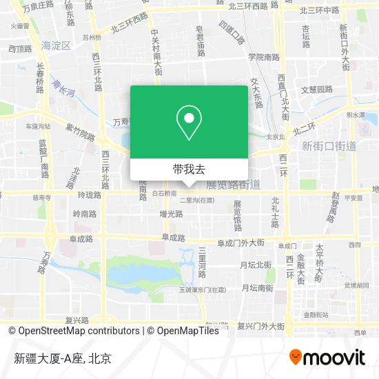 新疆大厦-A座地图