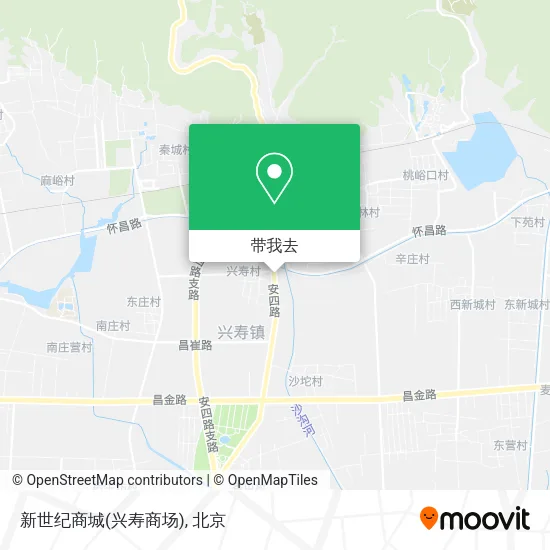 新世纪商城(兴寿商场)地图