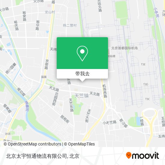 北京太宇恒通物流有限公司地图