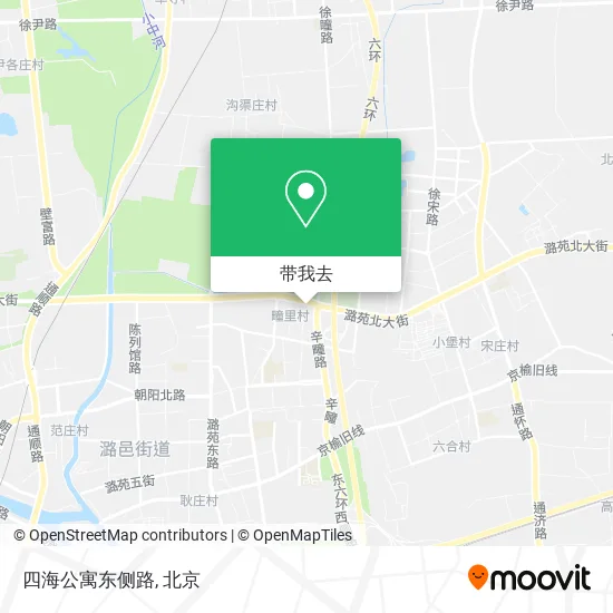 四海公寓东侧路地图