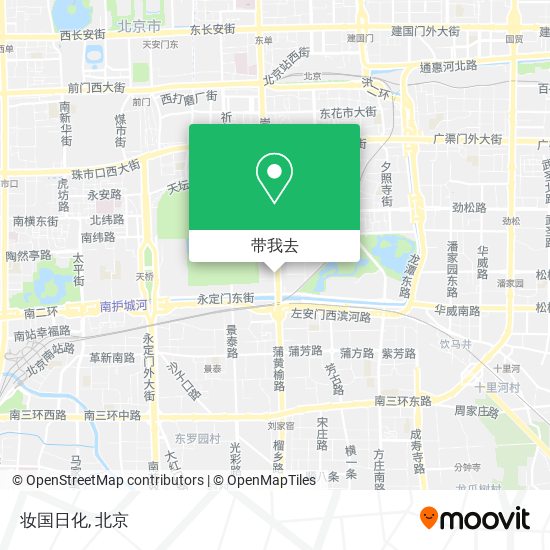 妆国日化地图