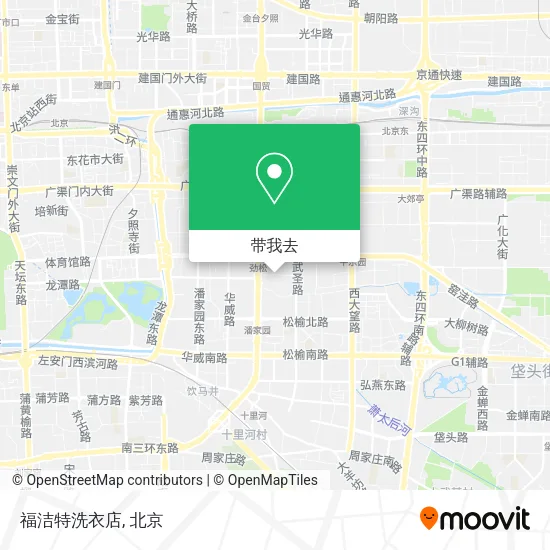 福洁特洗衣店地图