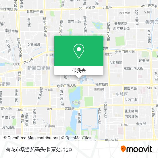 荷花市场游船码头-售票处地图