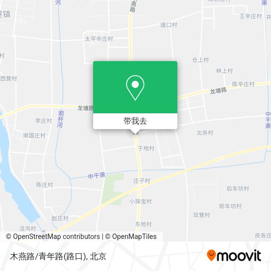 木燕路/青年路(路口)地图