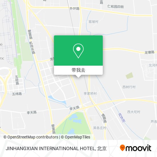JINHANGXIAN INTERNATINONAL HOTEL地图
