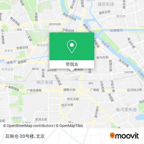 后南仓-20号楼地图