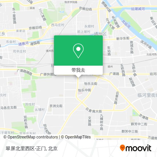 翠屏北里西区-正门地图