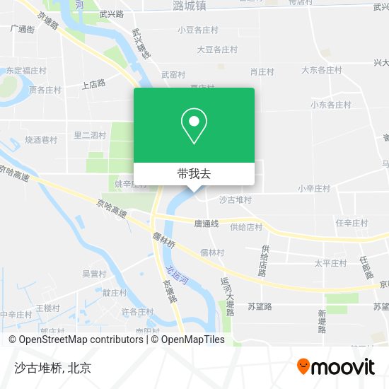 沙古堆桥地图