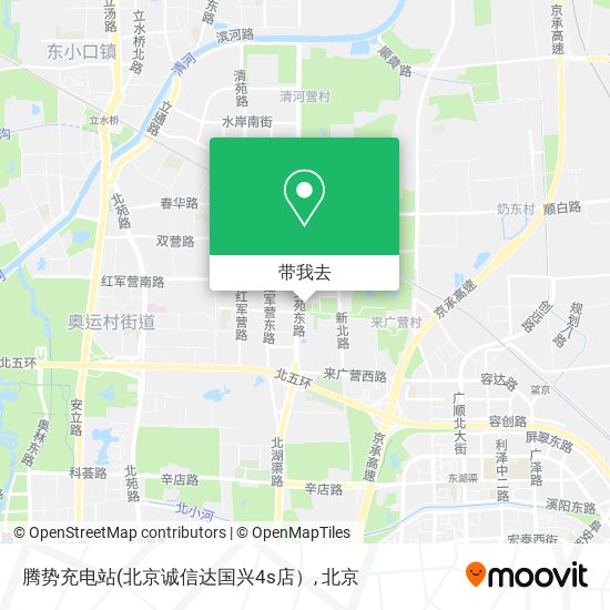 腾势充电站地图