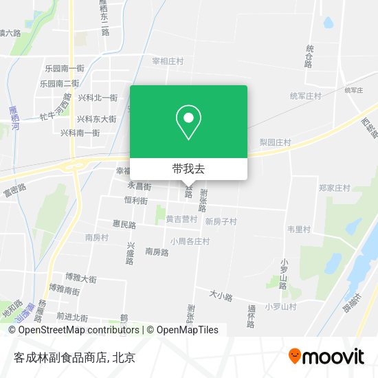 客成林副食品商店地图