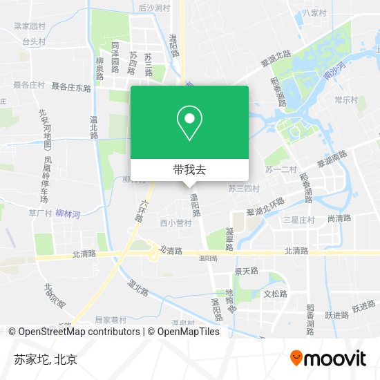 苏家坨地图