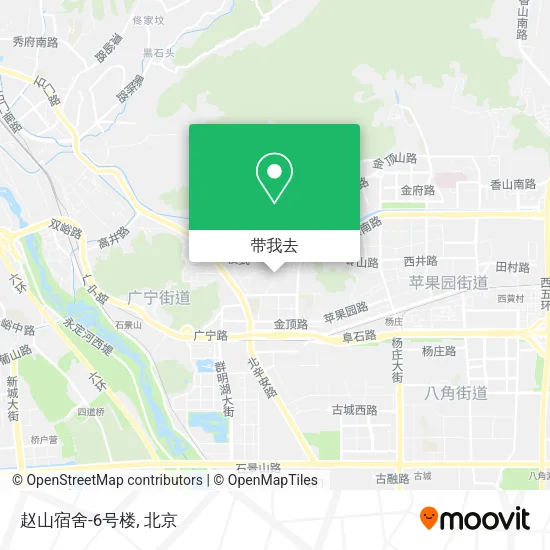 赵山宿舍-6号楼地图