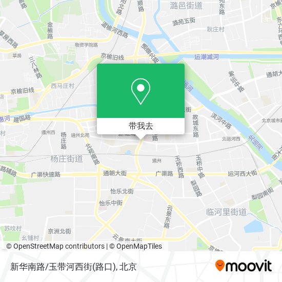 新华南路/玉带河西街(路口)地图