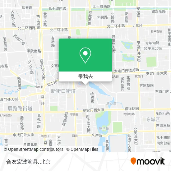 合友宏波渔具地图