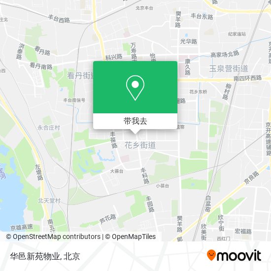 华邑新苑物业地图