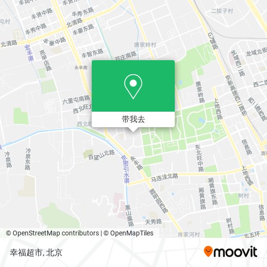 幸福超市地图