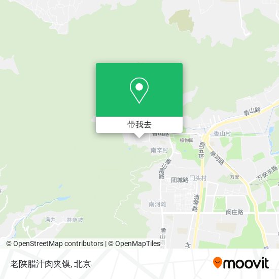 老陕腊汁肉夹馍地图