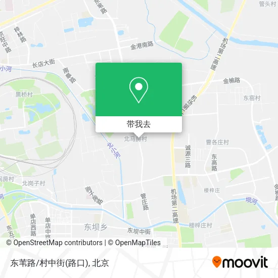 东苇路/村中街(路口)地图